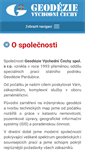 Mobile Screenshot of geodezie-vc.cz